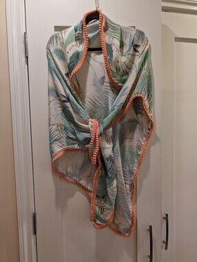 Pom Amsterdam Novelty Print Shawl